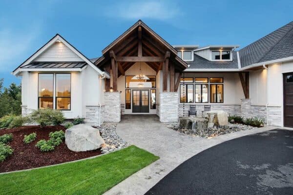 featured posts image for A modern farmhouse model home with breathtaking Columbia River views
