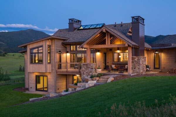 featured posts image for This rustic dream retreat enjoys amazing views of the Rocky Mountains