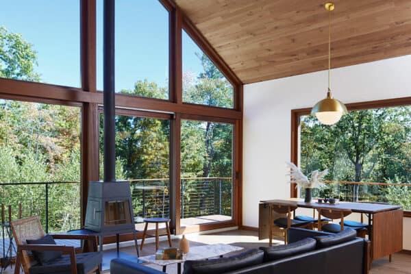 featured posts image for Tour a Scandinavian mid-century retreat in the Catskills Mountains